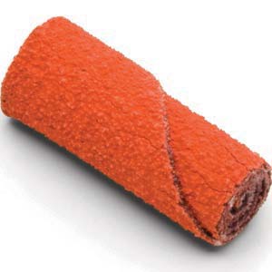 1/4" x 1-1/2" 60 Grit Straight Orange Blaze Cartridge Ceramic Grain Roll